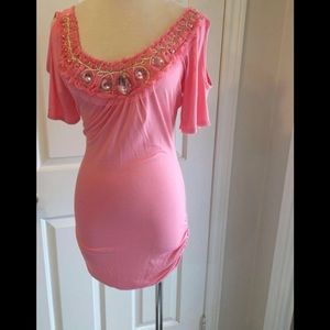Bebe Pink dress
